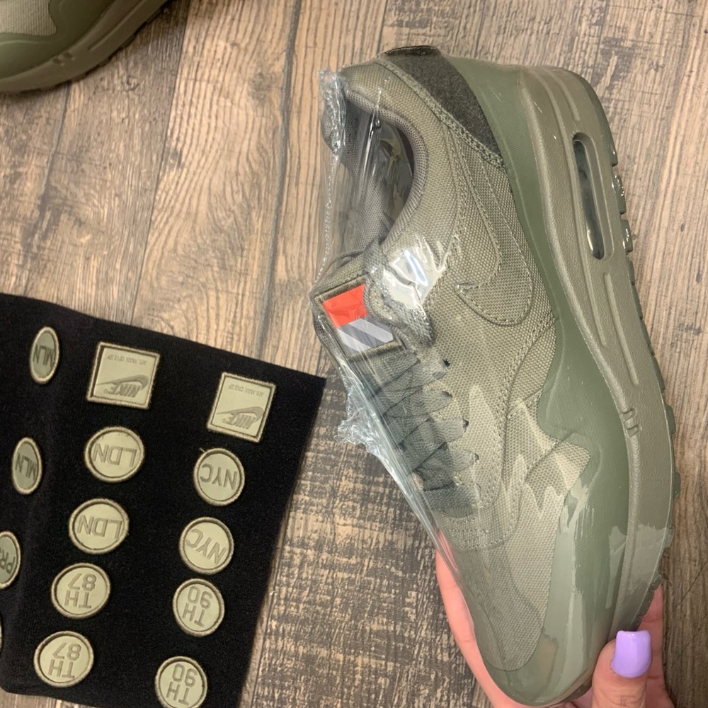 Air Max 1 V ‘Patch Steel Green'